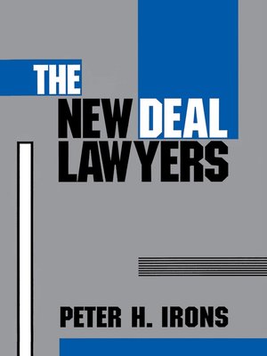 cover image of The New Deal Lawyers